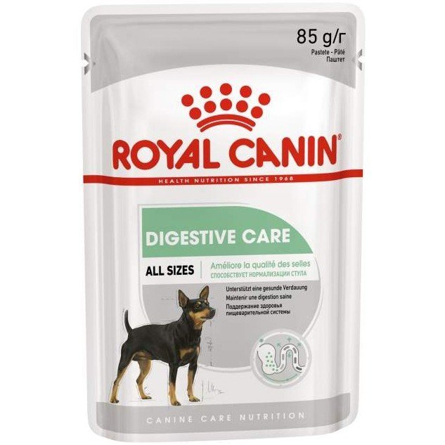 Royal Canin для собак с чувствительным пищеварением, Дайджестив Кэа канин Эдалт (паштет)