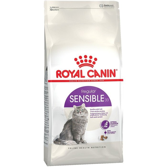 Корм Royal Canin для кошек с чувствительным пищеварением (1-7 лет), Сенсибл