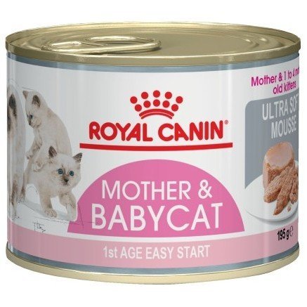 Royal Canin мусс для котят до 4 мес., Мазер энд Бэбикет (мусс)
