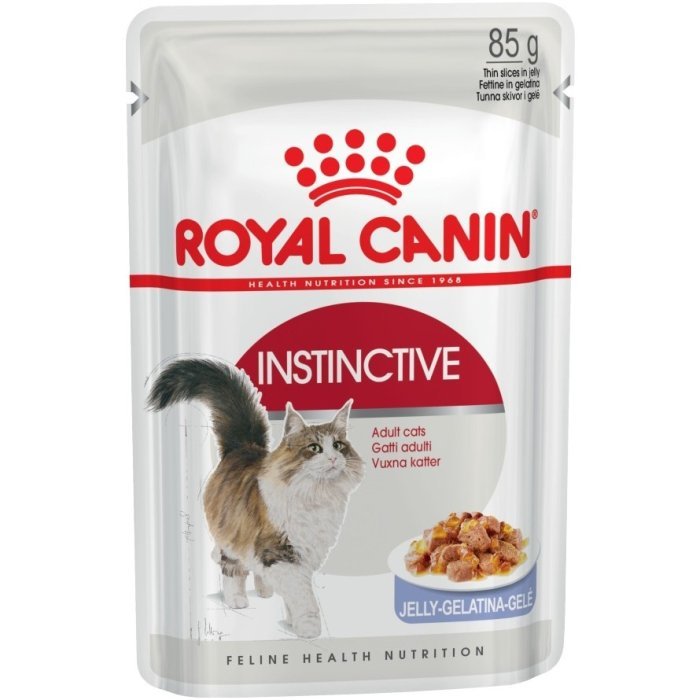 Royal Canin кусочки в желе для кошек 1-7 лет, Инстинктив в желе