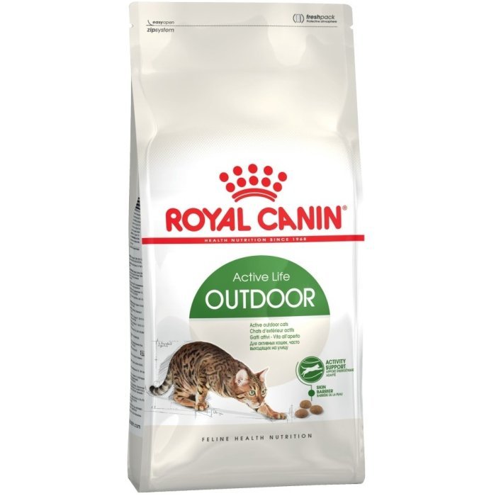 Корм Royal Canin для активных кошек (1-7лет), Аутдор