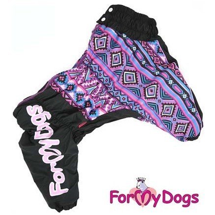 Комбинезон ForMyDogs для собак фиолет на девочек