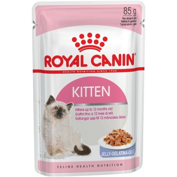 Royal Canin кусочки в желе для котят: 4-12 мес., Киттен (в желе)