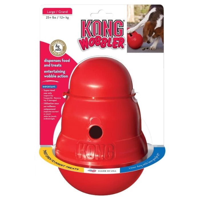 KONG игрушка интерактивная собак Wobbler