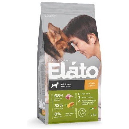 Elato Holistic Adult Dog Mini Chicken & Duck сухой корм для взрослых собак мелких пород с Курицей и Уткой