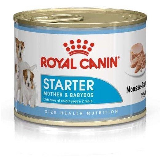 Royal Canin паштет для щенков до 2 месяцев, беременных и кормящих сук, Стартер (паштет)