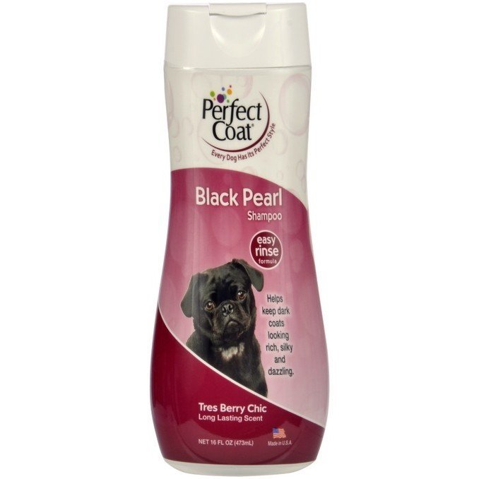 8in1 Шампунь-кондиционер Черный жемчуг, для собак с темной шерстью Pearl Shampoo and Conditioner 473 мл
