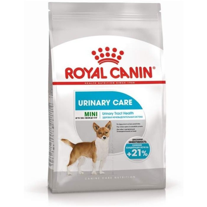 Корм Royal Canin для собак с чувствительной мочевыделительной системой, Мини Уринари Кэа