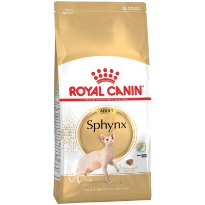 Royal Canin Sphynx Adult для взрослых кошек породы сфинкс от 1 до 10 лет