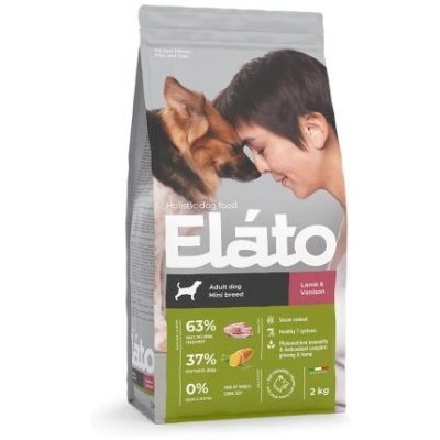 Elato Holistic Dog Mini для собак мелких пород с Ягненком и Олениной