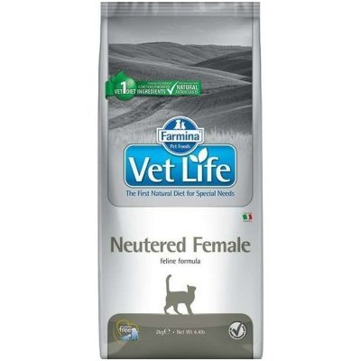 Farmina Vet Life Neutered Female диетическое питание для кошек после стерилизации
